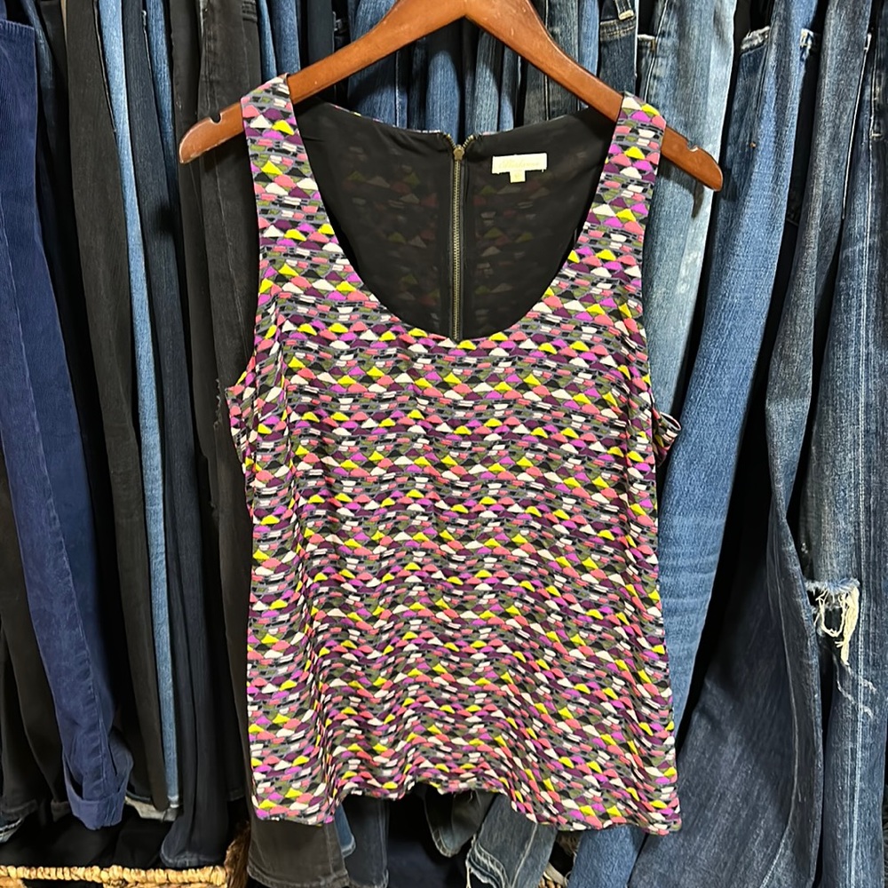 Shoshanna zip back tank